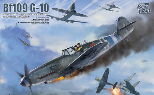 [Border Model] New Release: 1/35 Bf109 G-10 & JU87 D-5 Stuka