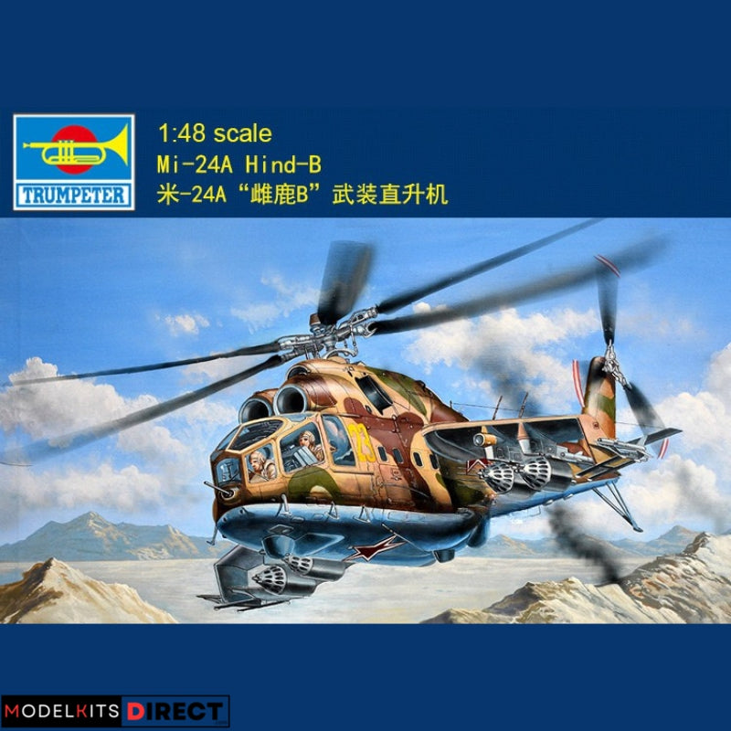 Trumpeter 05828 1/48 Mi-24A Hind-B