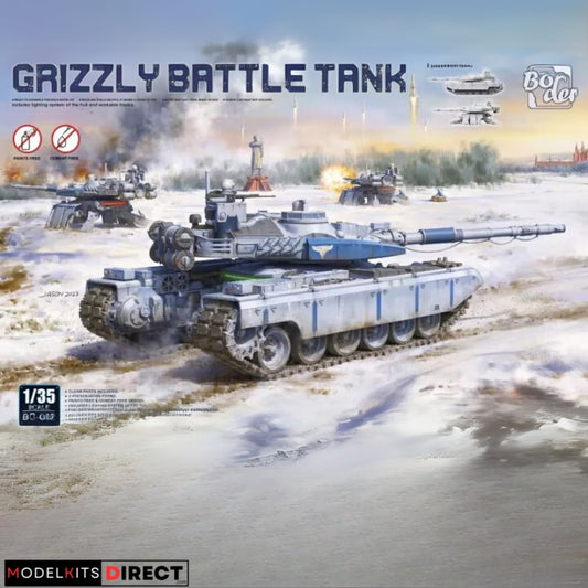 Border Model BC-002 1/35 Grizzly Battle Tank