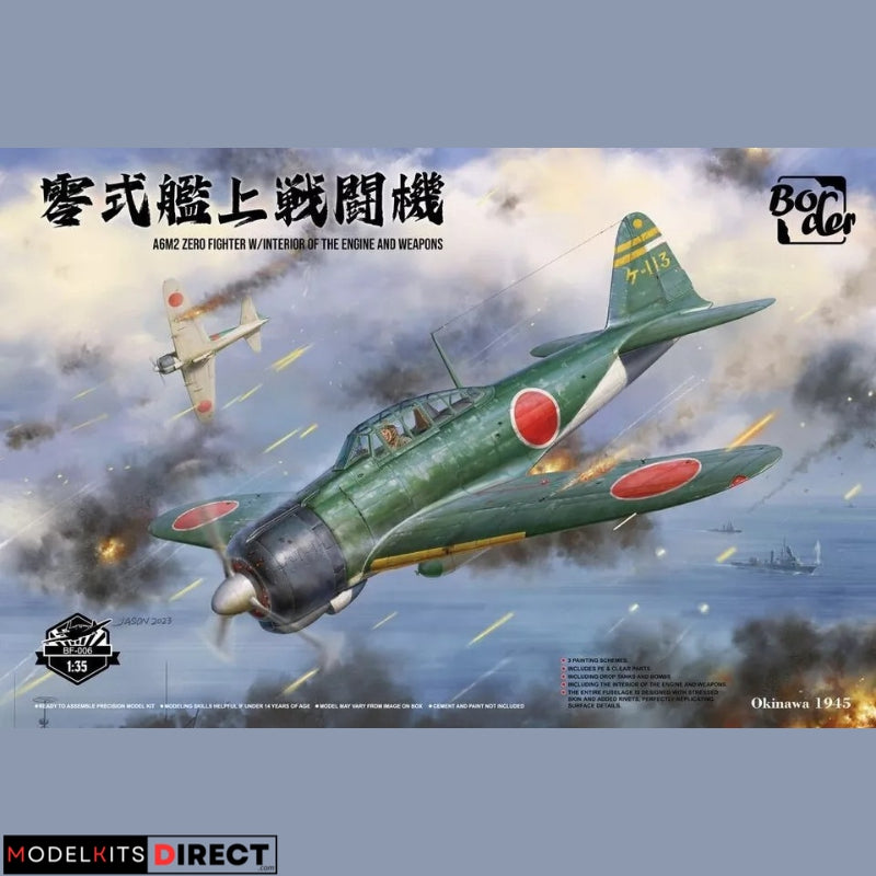 Border Model BF-006 1/35 A6M2 Zero Fighter