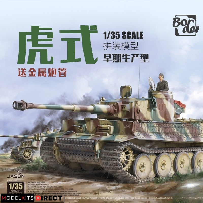 Border Model BT-010 1/35 Pz.Kpfw.VI Ausf.E Sd.Kfz.181 Tiger I