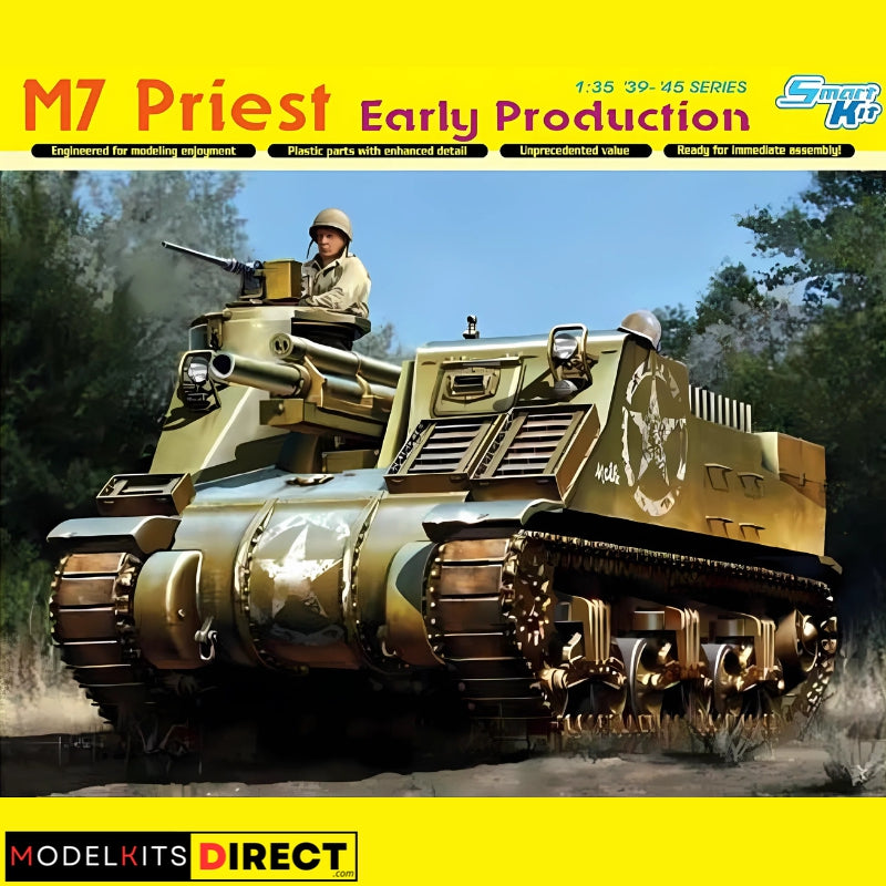 Dragon 6627MT 1/35 M7 Priest, frühe Produktion mit Magic Tracks