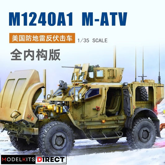 Rye Field Model 5032 1/35 M1240A1 M-ATV w/ Full Interior