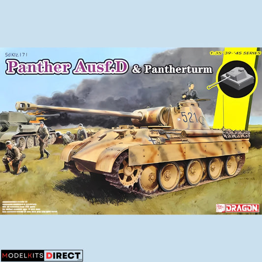 Dragon 6940 1/35 Panther Ausf.D & Pantherturm