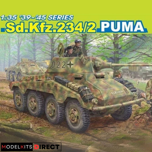 Dragon 6943 1/35 Sd.Kfz. 234/2 Puma 39-45 Series Premium Edition