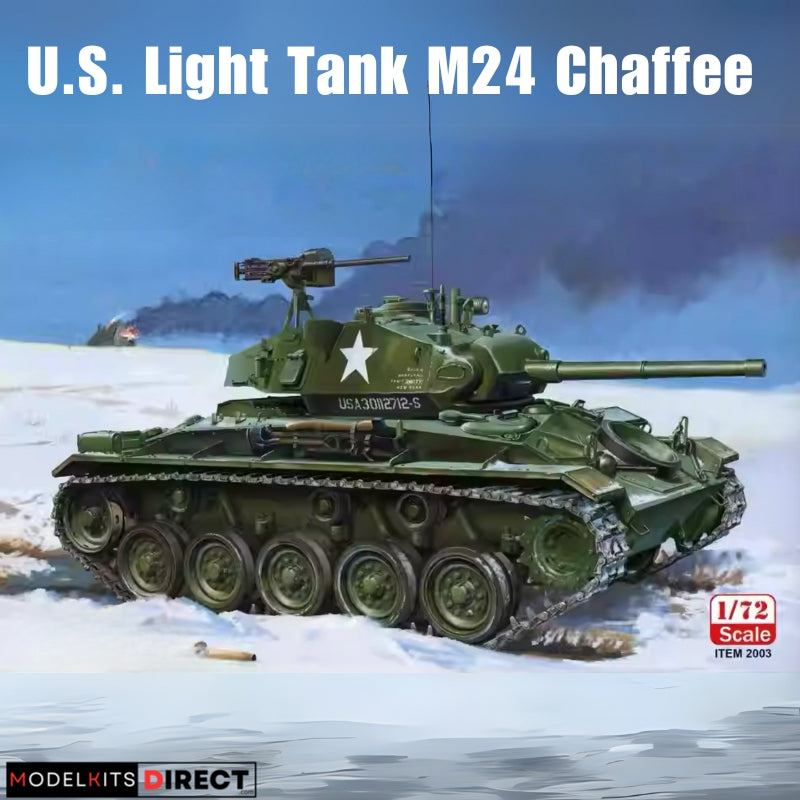 FOREART 2003 1/72 Light Tank M24 Chaffee