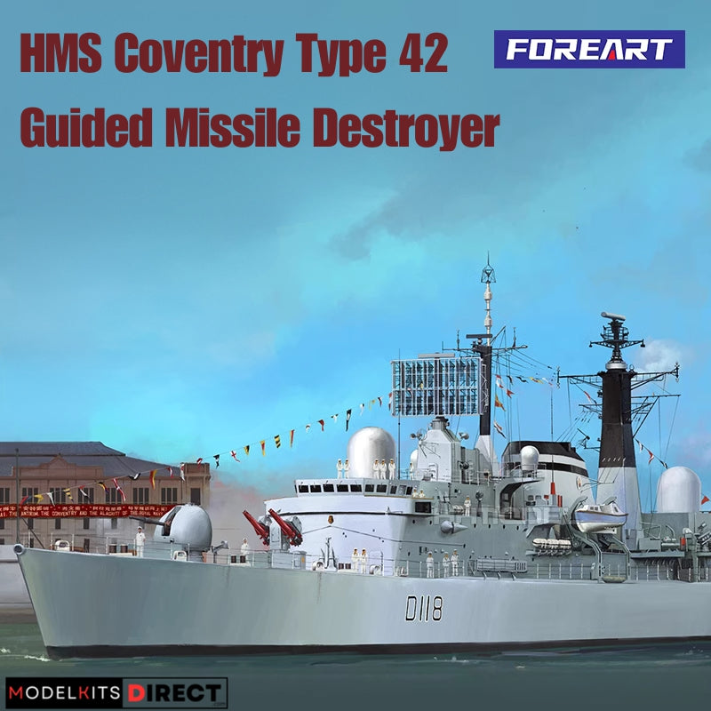 FOREART 3002 1/350 HMS Coventry Type 42 Guided Missile Destroyer