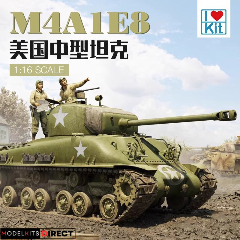 I Love Kit 61618 1/16 M4A1E8 Medium Tank