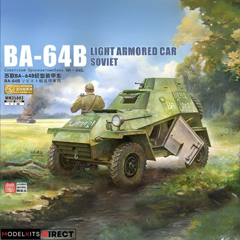 LANMO Model MM35003 1/35 Soviet BA-64B Light Armoured Car