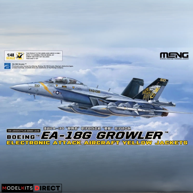 Meng Model LS-019 1/48 Boeing EA-18G Growler