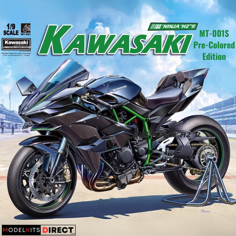 Meng Model MT-001S 1/9 Kawasaki Ninja H2™R Pre-Colored Edition