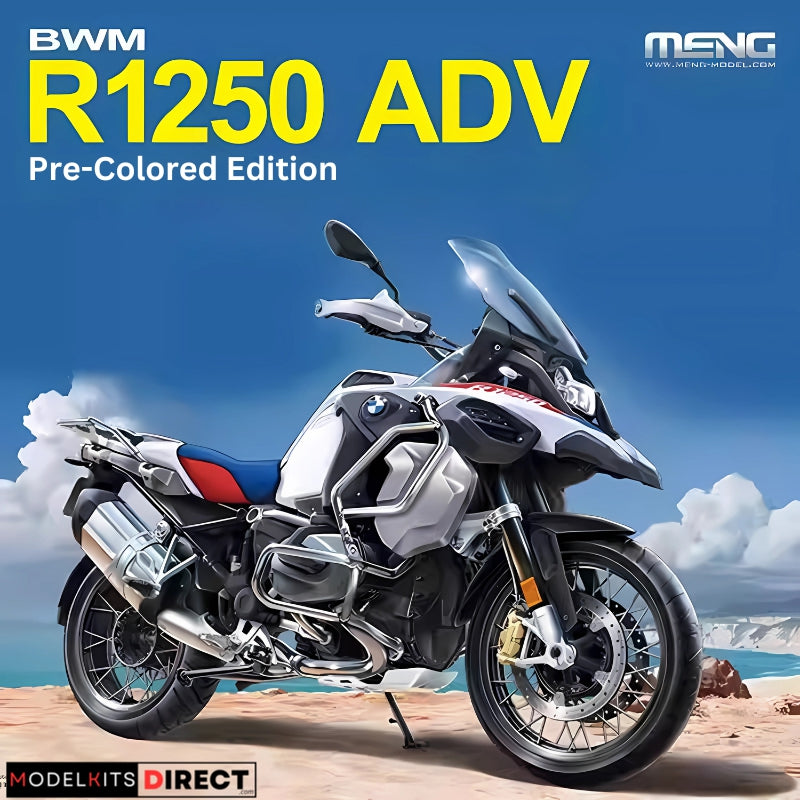 Meng Model MT-005S 1/9 BMW R 1250 GS ADV Pre-Colored Edition