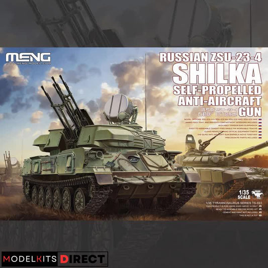 Meng Model TS-023 1/35 Russian ZSU-23-4 Shilka