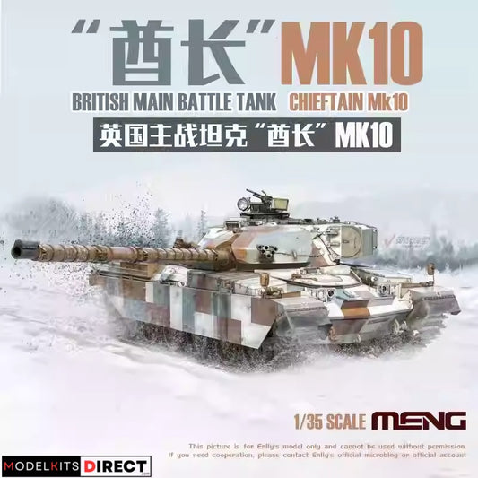 Meng Model TS-051 1/35 Chieftain Mk.10