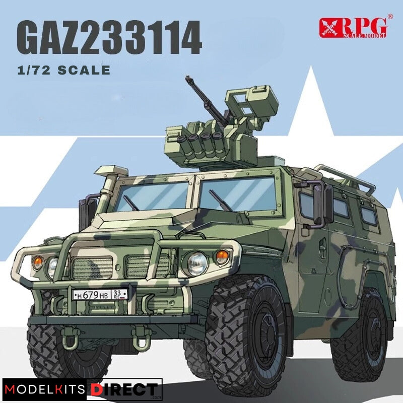 RPG Model 72003 1/72 GAZ-233114 Tiger-M w/ Arbalet