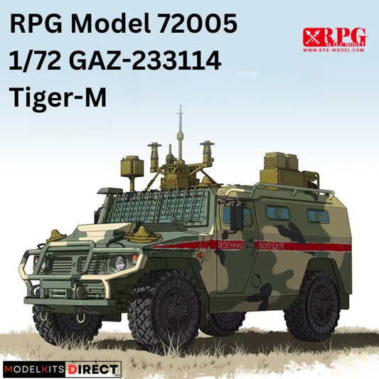 RPG Model 72005 1/72 GAZ-233114 Tiger-M