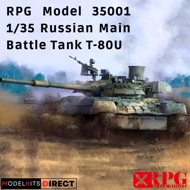 RPG Model CP35001 1/35 Russian Main Battle Tank T-80U