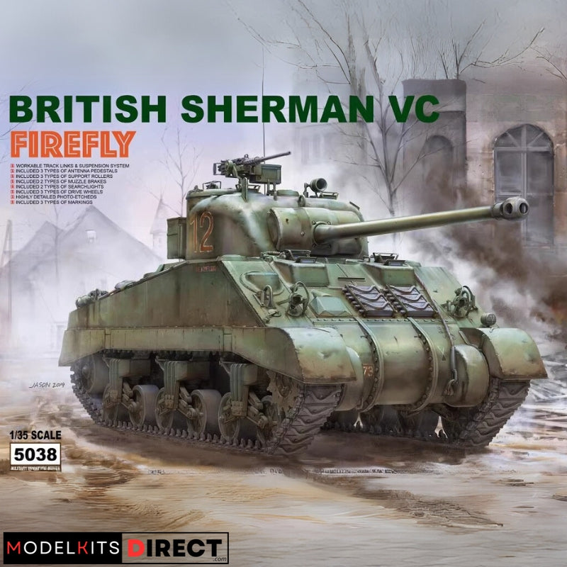 Rye Field Model RM-5038 1/35 British Sherman VC Firefly