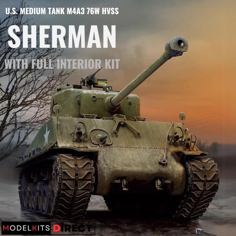 Rye Field Model RM-5042 1/35 M4A3 76W HVSS Sherman