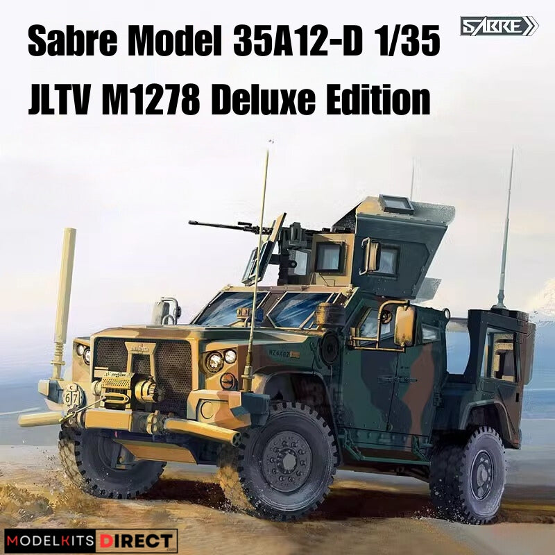 Sabre Model 35A12-D 1/35 JLTV M1278 Deluxe Edition