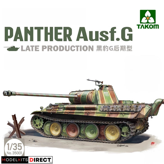 Takom 35001 1/35 Panther Ausf.G Late Production