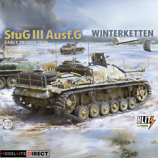 Takom 8010 1/35 StuG III Ausf.G w/ Winterketten