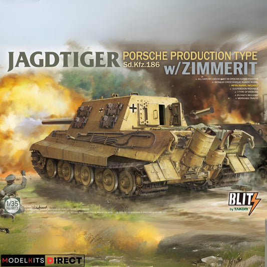 Takom 8012 1/35 Jagdtiger Sd.Kfz. 186