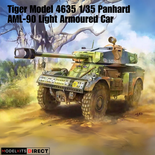 Tiger Model 4635 1/35 Panhard AML-90 Light Armoured Car