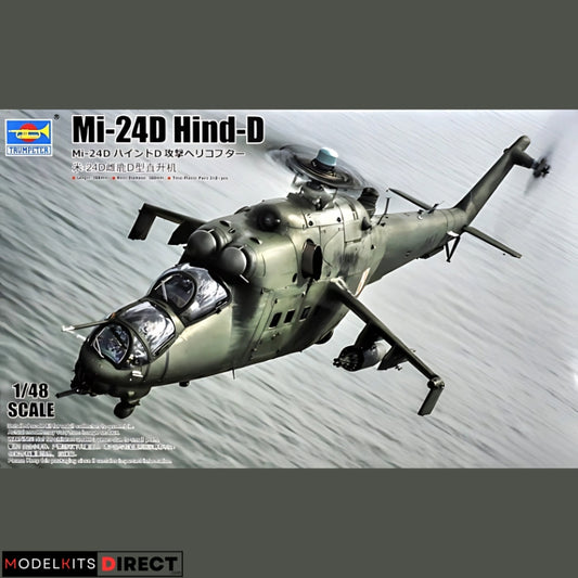 Trumpeter 05812 1/48 Mil Mi-24D Hind-D