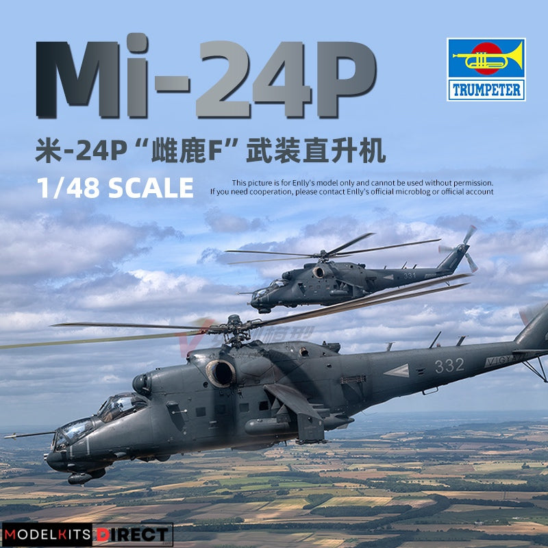 Trumpeter 05829 1/48 Mi-24P Hind-F