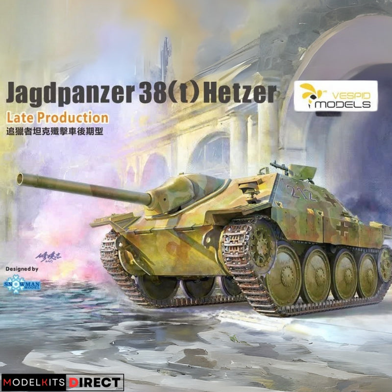 Vespid Models VS720021 1/72 Jagdpanzer 38(t) Hetzer Late Production