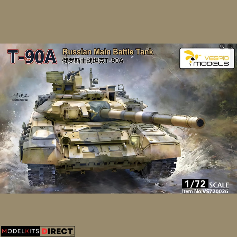 Vespid Models VS720029 1/72 T-90A Main Battle Tank