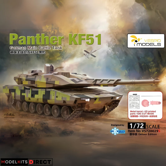 Vespid Models VS720029S 1/72 Panther KF51 Deluxe Edition