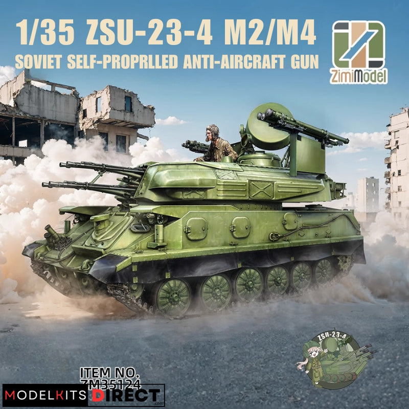 Zimi Model ZM35124 1/35 ZSU-23-4M2/M4